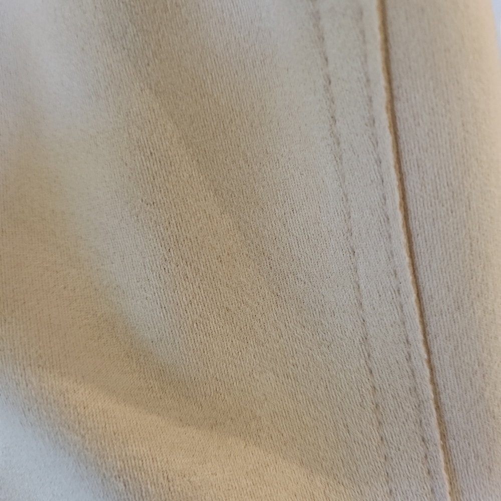 Philosophy Light Cream Moto-Style Suede Jacket - Picture 4 of 5